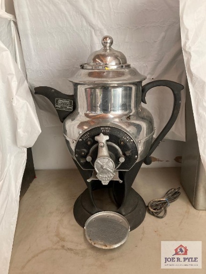 American Duplex Electric coffee cutter 28" x 21" x 18", as found