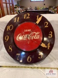 Coca Cola metal clock 17