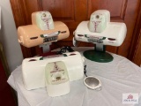 Dehllrehg 10 cent hotel room pillow speaker radios and parts, as found