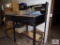 Metal high top work station with tilted work top, selling table only
