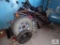 Lot of scrap to include wheels, tires, driveshafts, engine parts, air tank etc