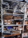 Shelf of New Old Chrysler/Mopar stock to include actuators, latches, regulators, plate holders, misc