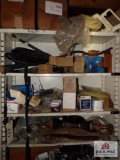 Shelf of New Old Chrysler/Mopar stock to include filter, lamp, axle, misc