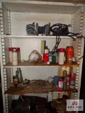 Shelf of New Old Chrysler/Mopar stock to include hoses, axle, misc