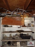 Shelf of New Old Chrysler/Mopar stock to include tubing, suspension parts, misc