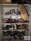 Shelf of New Old Chrysler/Mopar stock to include hoses, pumps, misc