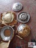 Lot of misc hubcaps