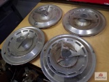 Lot of 4 hubcaps