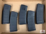 [774] Five polymer 5.56 mags
