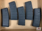 [789] Five polymer 5.56 mags