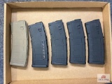 [790] Five polymer 5.56 mags