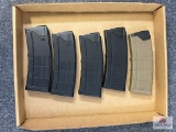 [793] Five polymer 5.56 mags