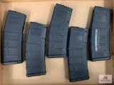 [800] Five polymer 5.56 mags