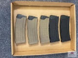 [806] Five polymer 5.56 mags