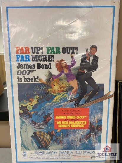 James Bond On Her Majesty's Secret Service movie poster