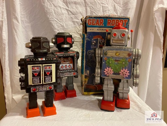 Horikawa Attacking robot, Robot Space Fighter, Gear Robot w/ box