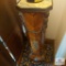 French Empire Style Pedestal Wood & Brass Approx.50
