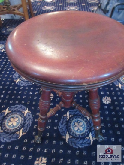 Vintage rolling stool