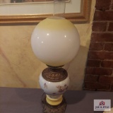 Globe electric lamp approx. 25 inches tall