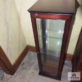 Curio cabinet approx. 39 inches tall