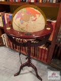 Decorative globe with light