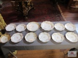 Assortment of plates marked Limoges