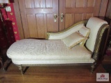 Cream and gold lounge sofa