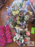 3 artificial floral arrangements