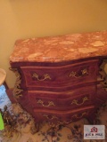 small chest with stone top