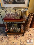 Bar cart without contents