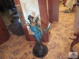 37 inch tall lamp. Diane By A. Moreau