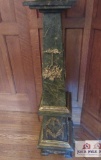 French Empire Style Pedestal Marble & Brass Approx.50