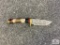 [657] Damascus Blade Hunter w/Sheath
