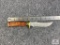 [667] Damascus Blade Hunter w/Sheath