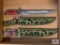 [685] Two fixed blade Case knives with nylon sheaths