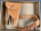 [736] Reproduction Nambu style leather flap holster & rig