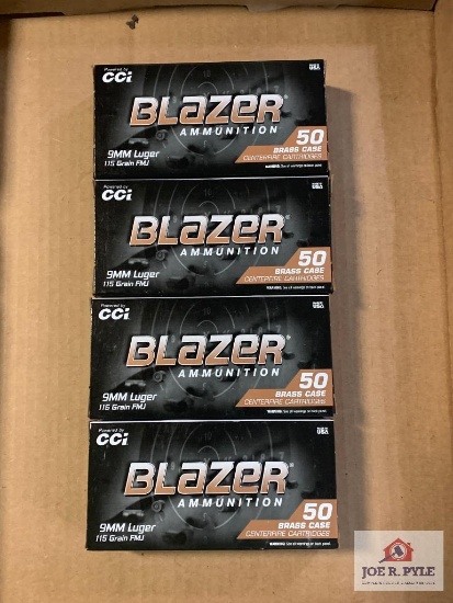 [650] Ammo Lot: 9mm