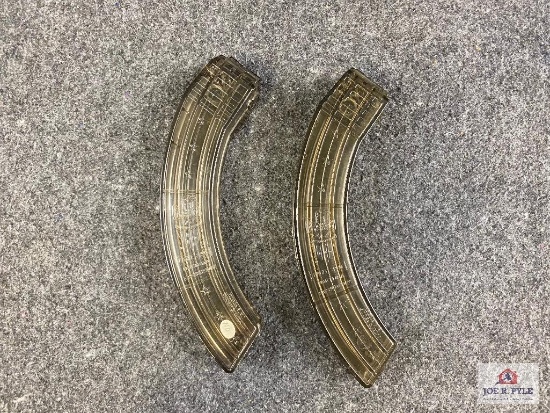 [719] Two Ruger 10/22 style "banana" mags