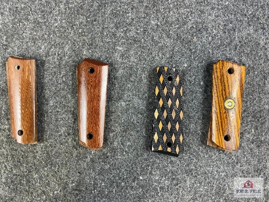 [731] Four set of various 1911 style grip panels