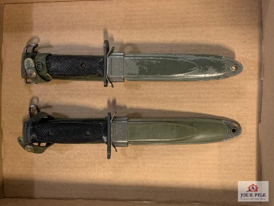 [681] Two M1 Carbine bayonets