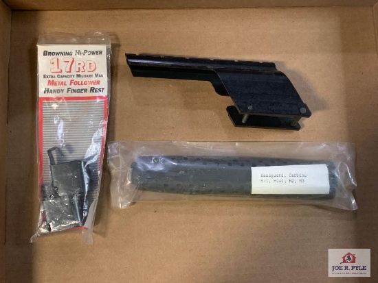 [743] B-Square Mount, M1 Carbine handguard, 2 mag loaders