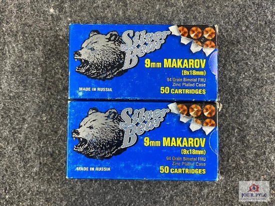 [651] Ammo Lot: 9mm Mak