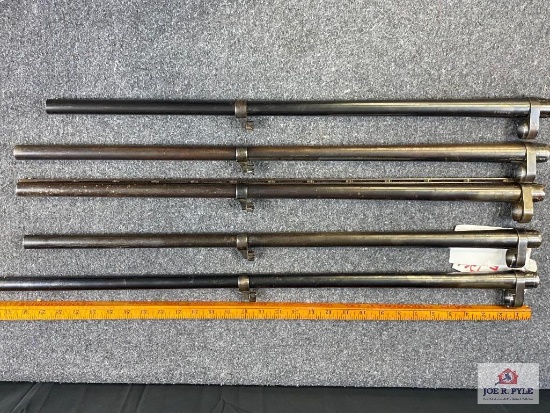 [753] Five Remington shotgun barrels