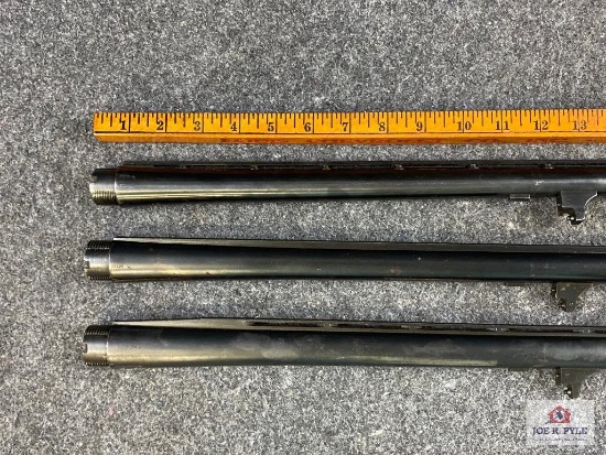 [764] Three Remington shotgun barrels