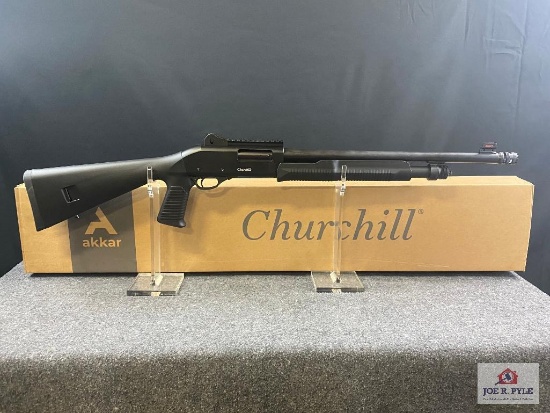 [26] AKKAR/EAA Churchill Model 612 Tactical Pump 12 ga | SN: 20066531
