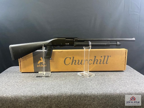 [25] AKKAR/EAA Churchill Model 612 HD Pump 12 ga | SN: 57-121PT-274