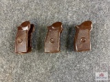 [729] Three sets of Makarov grips