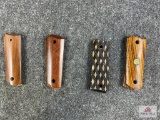 [731] Four set of various 1911 style grip panels