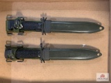 [682] M1 Carbine Bayonet & M1 Garand bayonets