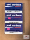 [644] Ammo Lot: 6,5x52 Carcano